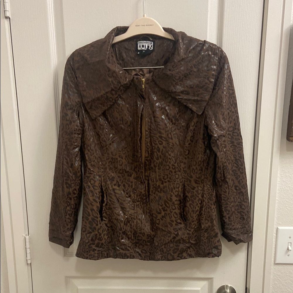 The Collective Works of Berek Vintage Leopard Print Jacket